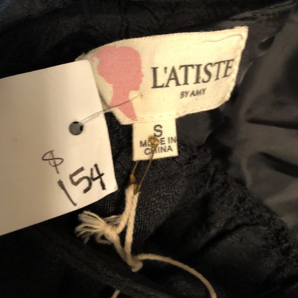 Black Party Cocktail Dress - Picture 2 of 5